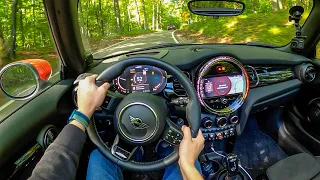 2022 Mini JCW Convertible - POV Scenic Drive (Tunnel of Trees, M-119, Harbor Springs, MI)