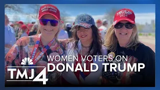 What's driving women to the Waukesha Trump rally