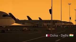 🇶🇦Doha To New Delhi 🇮🇳 || A359 || Infinite Flight Multiplayer || Timelapse || The IF Pilot