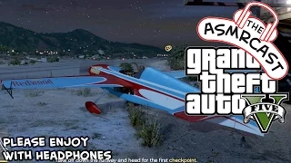 ASMR GTA V PC [Binaural 3D] Stunt Plane Time Trials [1080p 60fps]