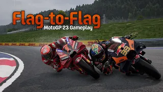 MotoGP 23  Flag-to-Flag Race , 7 Laps, Red Bull Ring, Brad Binder | Gameplay Grand Prix Mode