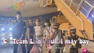 [ Travel Vlog ] Chấn động Lần Đầu đi máy bay✈️(Review .checkin) Bamboo arwaily | Ngọc Trân TV