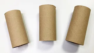 Sehr schöne Idee mit Toilettenpapierrollen! Mach es selbst! Recyceln!