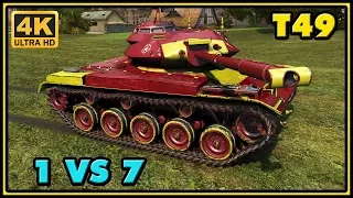 World of Tanks | T49 - 11 Kills - 7,2K Damage - 1 VS 7 Gameplay