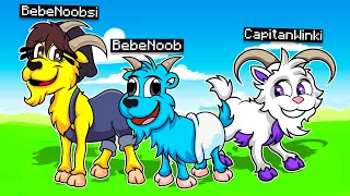 ¡NOS CONVERTIMOS EN CABRAS! 🐐😂 MOMENTOS DIVERTIDOS CON BEBE NOOB Y BEBE NOOBSI