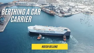 Berthing a Car Carrier