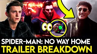 SPIDER-MAN No Way Home Trailer Breakdown - Things You Missed & Easter Eggs!