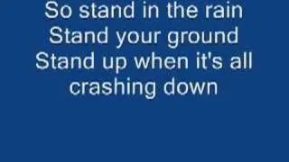 Stand in the Rain lyrics