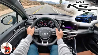 The 2022 Kia K5 GT Lacks Polish, but Not Power (POV Drive Review)