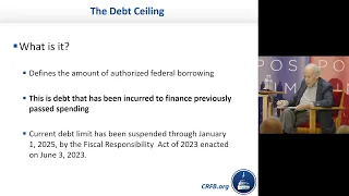 The Federal Deficit: Why Does It Matter & What Can Be Done?