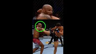 Ultra Slow Mo: Yoel Romero eats a Head Kick from Paulo Costa Like Breakfast