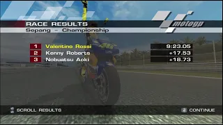 Moto GP 2002 | Legend difficulty | Valentino Rossi | Game Play