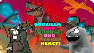 Godzilla and Triangle and Monkey React to TRIANGLE vs MONKEY part 40 - SEASON FINALE