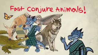 How to use conjure animals fast! - D&D 5E Basic guide to Conjure animals
