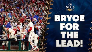 BRYCE HARPER, ARE YOU SERIOUS?! A go-ahead 2-run homer as the Phillies inch closer to World Series!