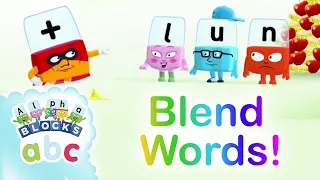 How To Blend Words | Phonics | Learn to Spell | Alphablocks