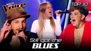 Brilliant BLUES & BLUES-ROCK Blind Auditions on The Voice | Top 10