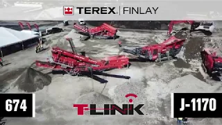 Terex Finlay J-1170 (direct drive) jaw crusher & 674 inclined screener