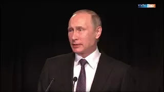 Putin an Moskaus deutscher Schule | heute im osten