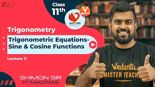 Trigonometry JEE L11 [Trigonometric Equations: Sine and Cosine Functions]| JEE 2023 | Class 11 Maths