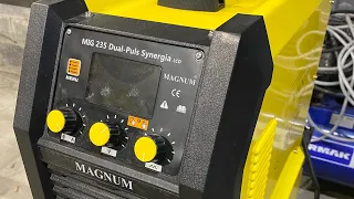 Magnum Mig 235 Dual Puls Synergia test