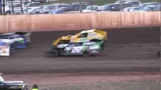 USMTS @ Rice Lake Speedway Hunt Race #6 Heat#2   8 16 2012