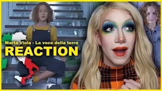 ITALY - Marta Viola - La voce della terra | Junior Eurovision 2019 REACTION