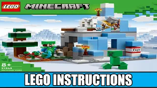 LEGO Instructions | Minecraft | 21243 | The Frozen Peaks