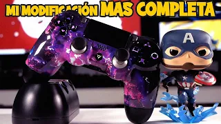 La modificación MÁS COMPLETA 🔥 para mi mando de PS4 😎