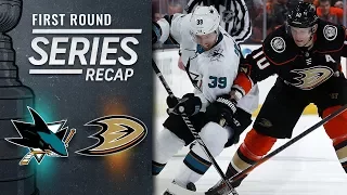 Sharks sweep Ducks to advance to Second Round