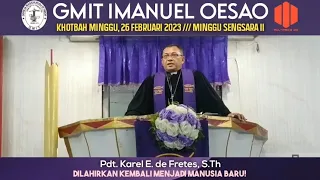 Dilahirkan Kembali Menjadi Manusia Baru