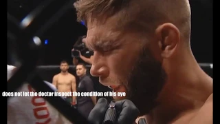 Jeremy Stephens eye poke