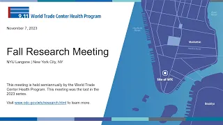 WTC Health Program Fall Research Meeting