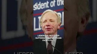 Ex-US Senator Joe Lieberman Dies At 82 | Subscribe to Firstpost