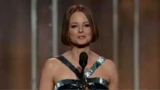 Jodie Foster's acceptance speech at Golden Globes 2013