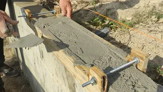 Gabarito para assentar tijolos e blocos
