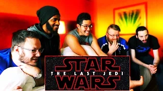 Star Wars: The Last Jedi Official Teaser REACTION From STAR WARS CELEBRATION!!