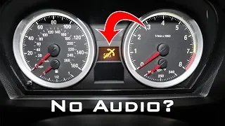 No Sound On Your BMW?  This Is The PROPER Fix.