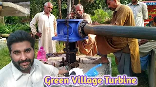 Modern agriculture Tubewell | New Turbine Green Village  | turbine fit Karne Ka mukammal tarika