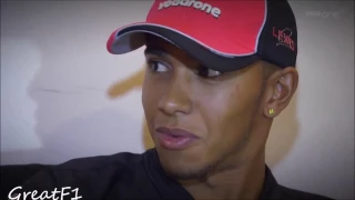 Lewis Hamilton And Jake Humphrey talk about teamwork in F1. Singapore GP 2011