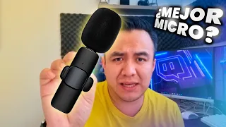 ¿El MEJOR Micrófono BARATO inalámbrico para tiktok, facebook, youtube?