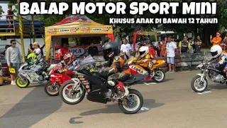 Aksinya Seperti Pembalap MotoGP ⁉️ ||Balap Motor Sport Mini 150cc Khusus Anak-Anak