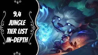 9.4 Jungle Tier List In-Depth -- Season 9 -- League of Legends