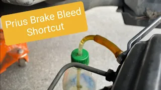 Prius Brake Bleed no Scantool