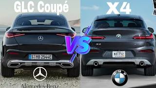 2024 Mercedes GLC Coupe VS 2024 BMW X4 Facelift - Exterior, Interior (Practicality) & Test Drive