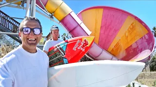 Surfing at an ABANDONED WATER PARK