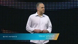AWS re:Inforce 2019 - Keynote with Steve Schmidt