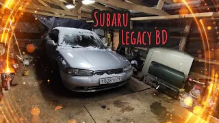 Досрочно списанный на свалку Subaru legacy BD ремонт передней подвески