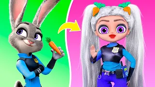 10 LOL Surprise DIYs / Humanized Zootopia