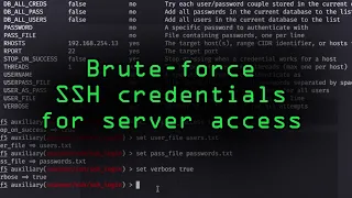 How Hackers Could Brute-Force SSH Credentials to Gain Access to Servers